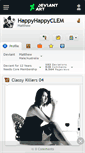 Mobile Screenshot of happyhappyclem.deviantart.com