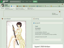 Tablet Screenshot of coni.deviantart.com