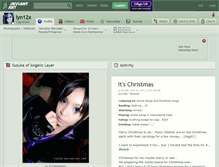 Tablet Screenshot of lyn12x.deviantart.com