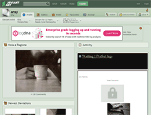 Tablet Screenshot of ansy.deviantart.com
