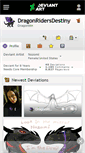 Mobile Screenshot of dragonridersdestiny.deviantart.com