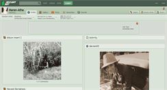 Desktop Screenshot of maran-atha.deviantart.com