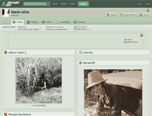 Tablet Screenshot of maran-atha.deviantart.com