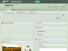 Tablet Screenshot of keegan4476.deviantart.com