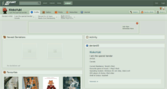 Desktop Screenshot of kiokoyuki.deviantart.com