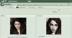 Desktop Screenshot of deviantroze.deviantart.com