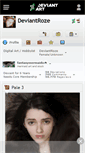Mobile Screenshot of deviantroze.deviantart.com