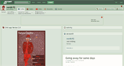 Desktop Screenshot of nordic92.deviantart.com