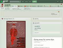 Tablet Screenshot of nordic92.deviantart.com
