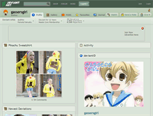 Tablet Screenshot of gassersgirl.deviantart.com