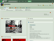 Tablet Screenshot of polishstitch.deviantart.com