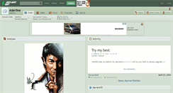 Desktop Screenshot of aderline.deviantart.com