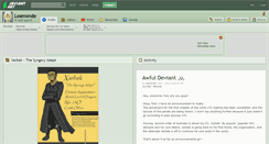 Desktop Screenshot of leamonde.deviantart.com