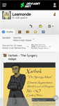 Mobile Screenshot of leamonde.deviantart.com