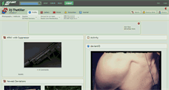 Desktop Screenshot of dj-thekiller.deviantart.com