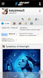 Mobile Screenshot of kelyshmoo5.deviantart.com