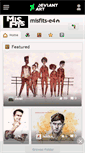 Mobile Screenshot of misfits-e4.deviantart.com