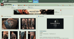 Desktop Screenshot of anderstattoo.deviantart.com