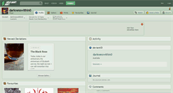 Desktop Screenshot of darknesswithin0.deviantart.com