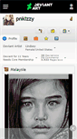 Mobile Screenshot of pnklzzy.deviantart.com