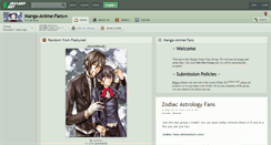 Desktop Screenshot of manga-anime-fans.deviantart.com