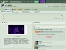 Tablet Screenshot of luv-ar15s.deviantart.com