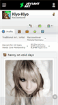 Mobile Screenshot of kiyo-kiyo.deviantart.com