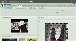 Desktop Screenshot of kelsall-l4j.deviantart.com