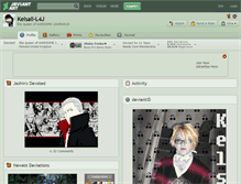 Tablet Screenshot of kelsall-l4j.deviantart.com