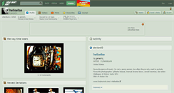 Desktop Screenshot of helloelise.deviantart.com