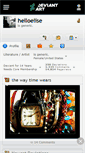 Mobile Screenshot of helloelise.deviantart.com