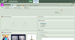 Desktop Screenshot of doomdawg.deviantart.com