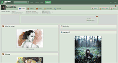 Desktop Screenshot of lenastinke.deviantart.com