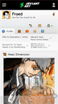 Mobile Screenshot of froed.deviantart.com