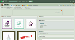 Desktop Screenshot of mashari.deviantart.com
