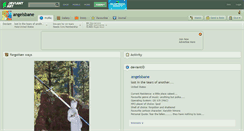 Desktop Screenshot of angelsbane.deviantart.com