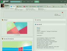 Tablet Screenshot of gixso.deviantart.com
