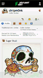 Mobile Screenshot of ch1pm0nk.deviantart.com