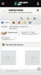 Mobile Screenshot of mariornelas.deviantart.com