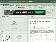 Tablet Screenshot of engelen.deviantart.com