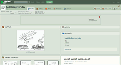 Desktop Screenshot of bastilledayeveryday.deviantart.com