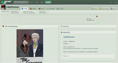 Desktop Screenshot of makeithuman.deviantart.com