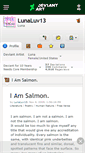 Mobile Screenshot of lunaluv13.deviantart.com