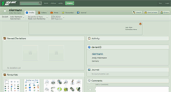 Desktop Screenshot of niermann.deviantart.com