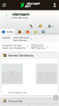 Mobile Screenshot of niermann.deviantart.com