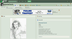 Desktop Screenshot of bohemiantourist.deviantart.com