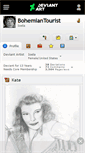 Mobile Screenshot of bohemiantourist.deviantart.com