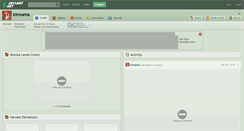 Desktop Screenshot of klmsama.deviantart.com