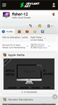Mobile Screenshot of fisher-12.deviantart.com