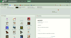 Desktop Screenshot of litiorse.deviantart.com